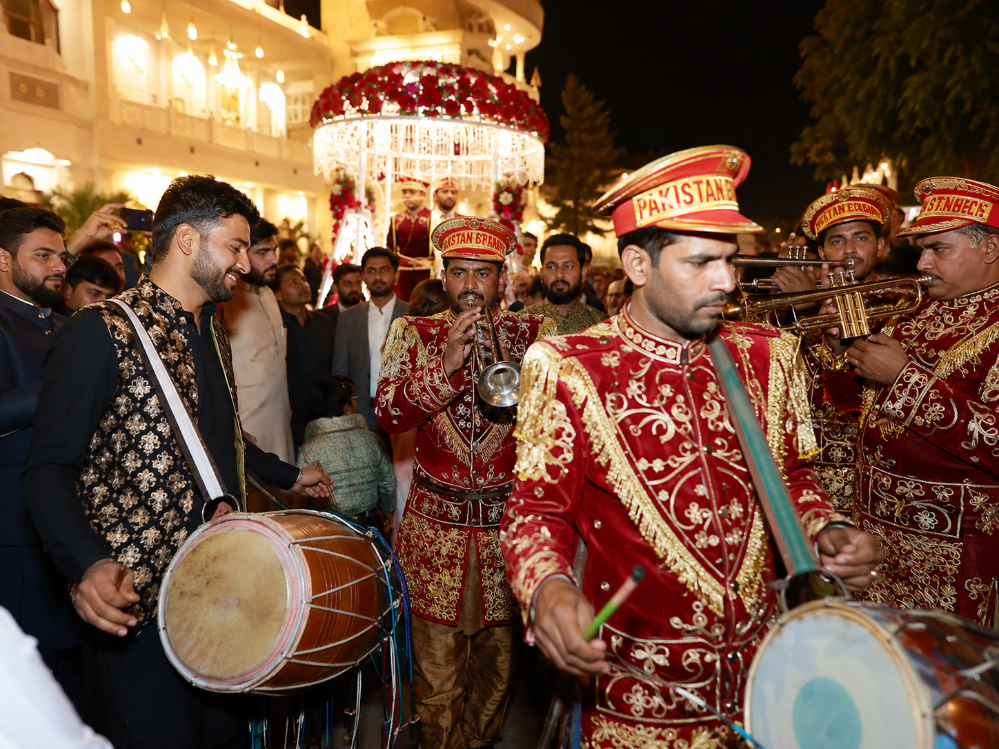 Wedding band celebration 1