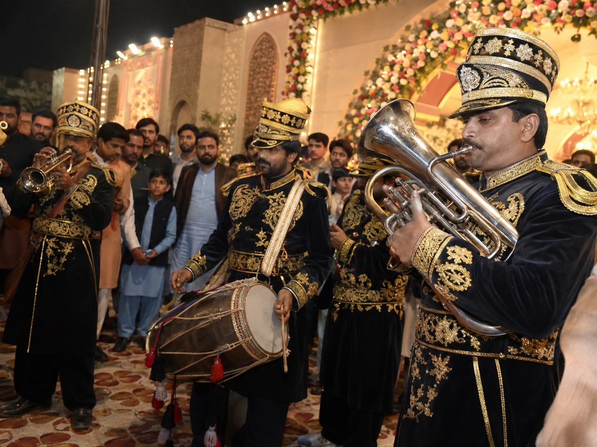 Wedding band celebration 6